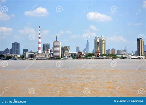 Nanjing City Skyline, China Editorial Photo - Image of chinese, bank ...