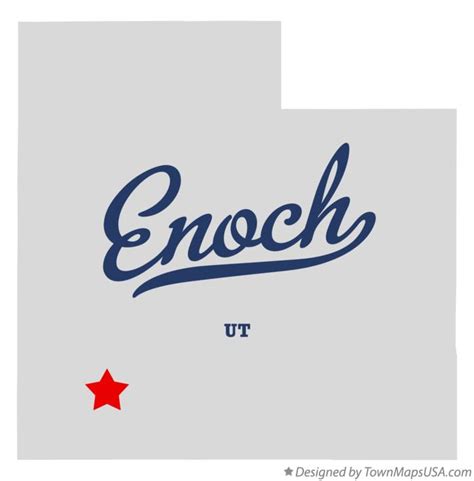 Map of Enoch, UT, Utah