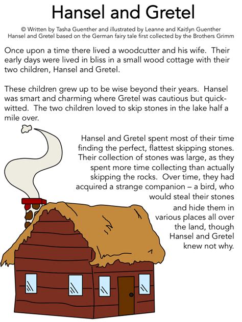 Print the story of Hansel and Gretel