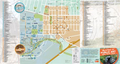 The City of Davis Public Art Map — JENNIFER CADIEUX KIMBREL