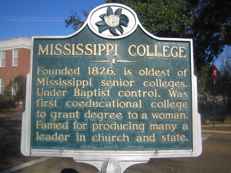 Historical Markers in Clinton, Mississippi - MISSISSIPPI HISTORICAL MARKERS