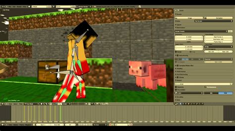 Blender Animation Minecraft