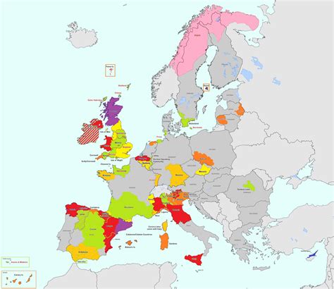 Separatist Movements Across Europe [3636x3152] : r/MapPorn