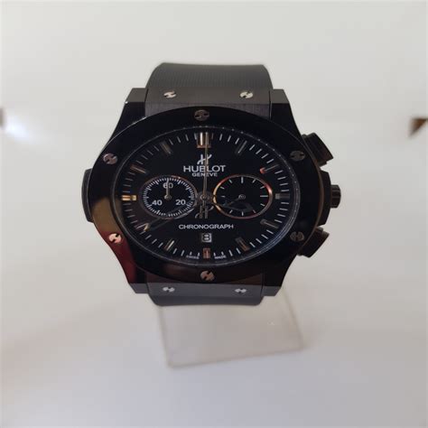 Hublot Classic Fusion Titanium Black Dial Black Rubber Gent’s Watch - Trendsasa your No.1 online ...