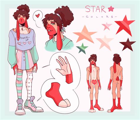 Star Reference sheet by AnxiousPossum on DeviantArt