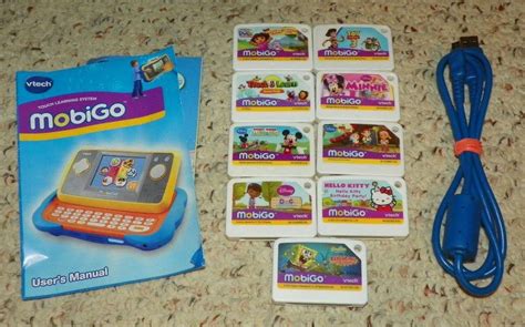 VTech Mobigo & MobiGo 2 - Learning System w/ 9 Games & Carry Cases - Blue / Pink | #1755566616