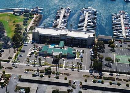 Hampton Inn Channel Islands Harbor Hotel, CA - Exterior Aerial View ...