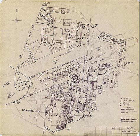 SP Helmet Photos, 377th SPS, Tan Son Nhut AB, Map of 377th SPS, 31 Jan 1968, by Col Farley ...