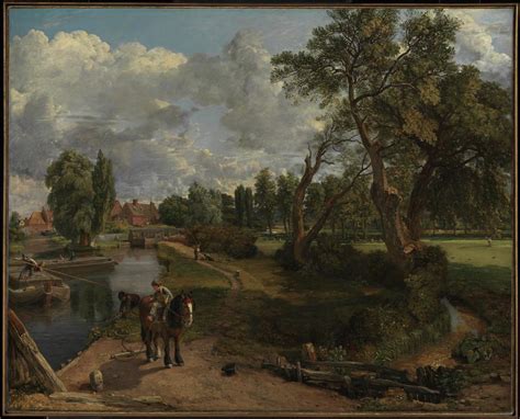 ‘Flatford Mill (‘Scene on a Navigable River’)’, John Constable, 1816–7 | Tate