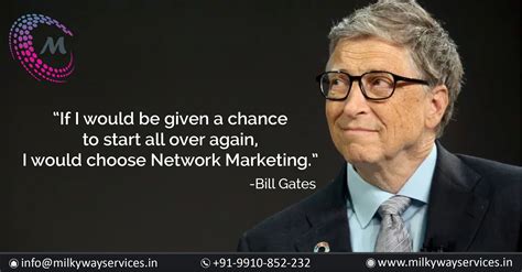 Network Marketing Quotes Bill Gates - ShortQuotes.cc