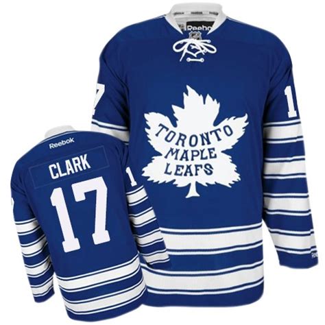 Toronto Maple Leafs NO.17 Wendel Clark Youth Jersey (Royal Blue Authentic 2014 Winter Classic)