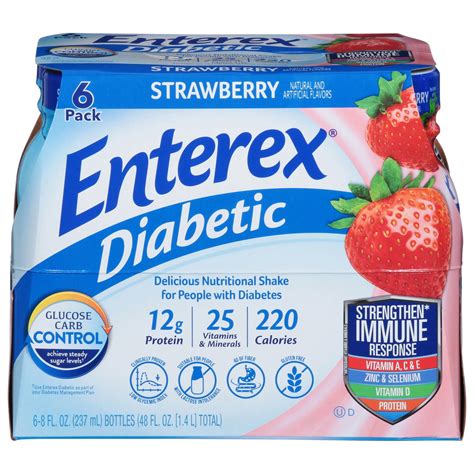 Enterex Diabetic Nutritional Shake - 6 ct 6 ct | Shipt