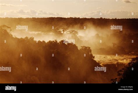 Iguazu falls sunset hi-res stock photography and images - Alamy