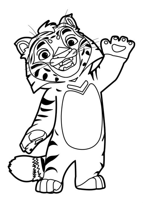 Leo & Tig coloring pages, Leo and Tig coloring pages - Colorings.cc