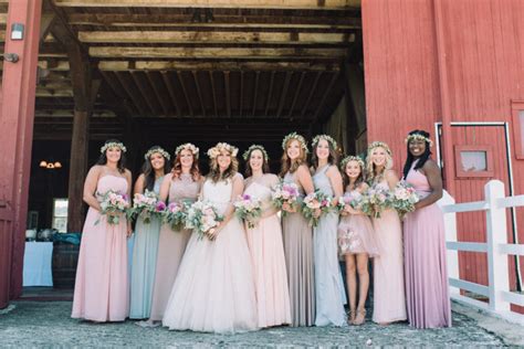 Pretty Pink Barn Wedding