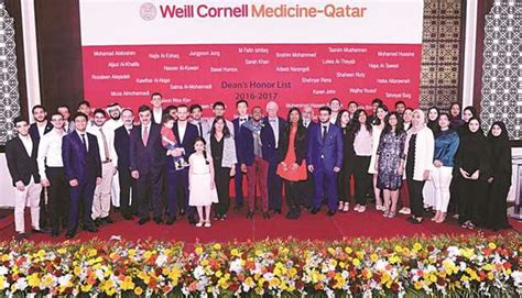 Weill Cornell-Qatar honours 43 achievers