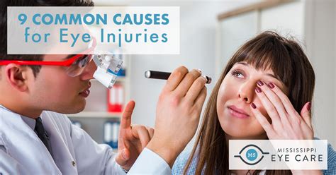 9 Common Causes for Eye Injuries - Mississippi Eye Care