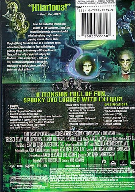 Haunted Mansion, The (Fullscreen) (DVD 2003) | DVD Empire