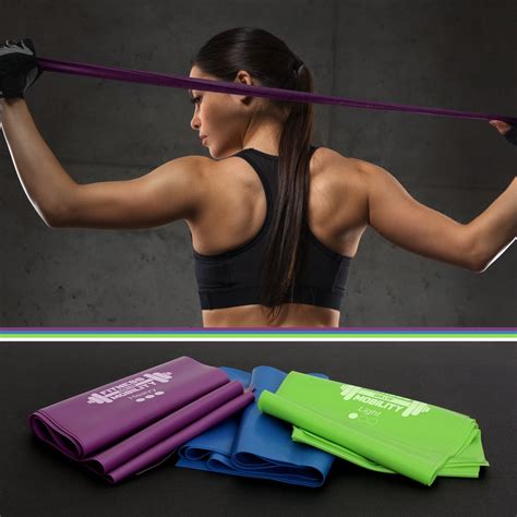 Set of 3 Resistance Bands | Ideal For stretching mobility and rehabilitation