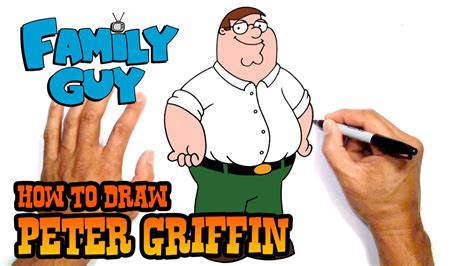 How to Draw Peter Griffin | Family Guy - YouTube