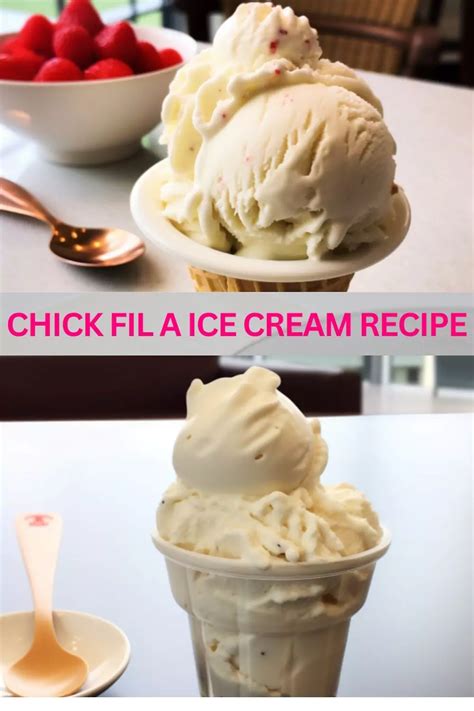 Chick Fil A Ice Cream Recipe - Bex's Kitchen