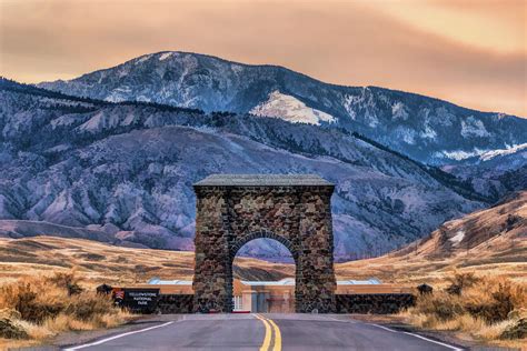 Yellowstone National Park North Entrance Painting by Christopher Arndt | Pixels