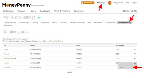 Invoice Numbering – Zistemo Knowledge Base