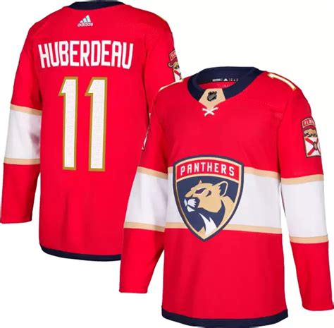 adidas Men's Florida Panthers Jonathan Huberdeau #11 Authentic Pro Home Jersey | DICK'S Sporting ...