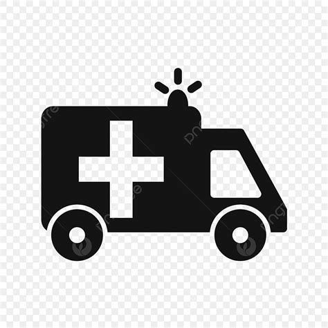 Ambulance Silhouette PNG Free, Vector Ambulance Icon, Ambulance Icons, Ambulance Clipart ...