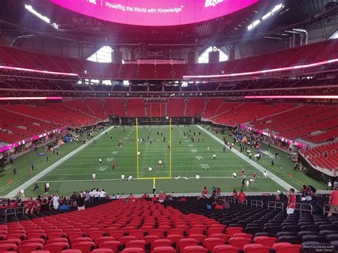 Mercedes-Benz Stadium Section 101 - Atlanta Falcons - RateYourSeats.com