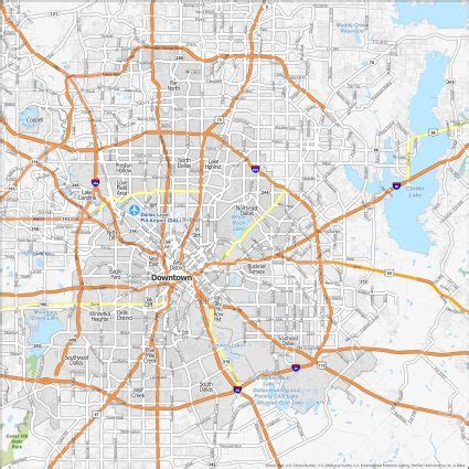 Dallas Neighborhood Map - GIS Geography