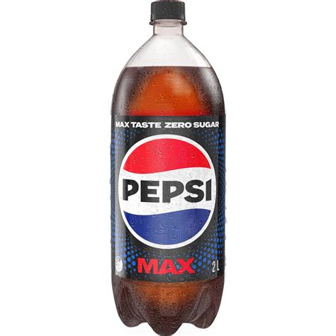 Pepsi Max No Sugar Cola Soft Drink Bottle 2l | Woolworths