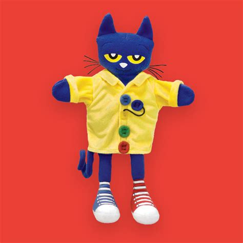 Pete the Cat & His Four Groovy Buttons Puppet – MerryMakers, Inc.