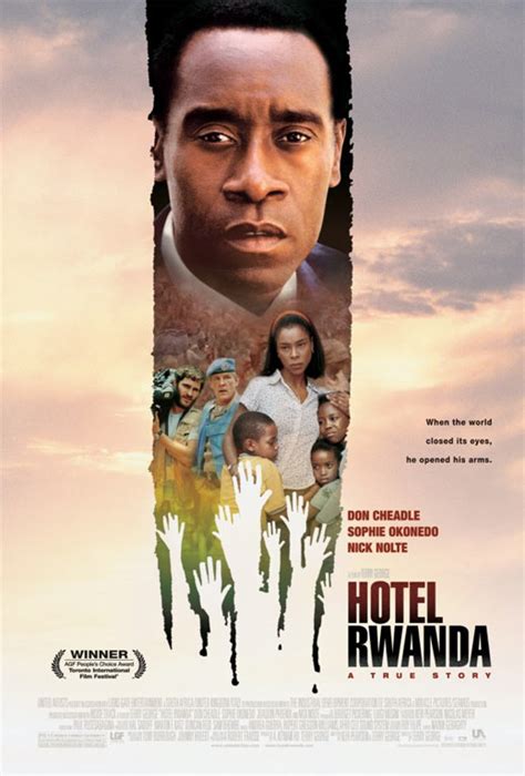 Hotel Rwanda (2004) Poster #1 - Trailer Addict