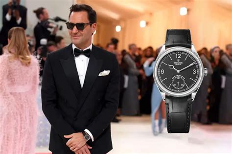 Here are the secrets of Roger Federer's new Rolex worn at the Met Gala