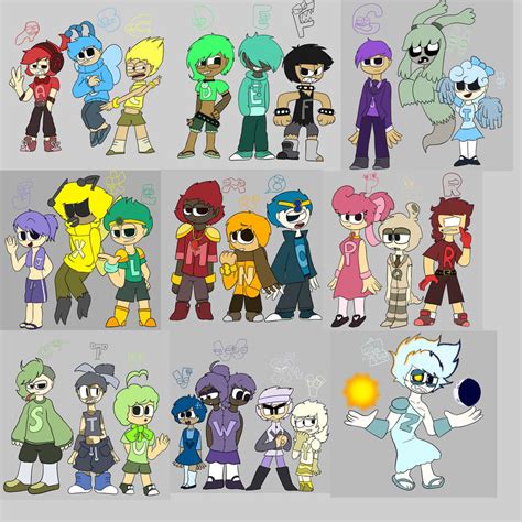 Humanized Alphabet Lore by testvmware2003 on DeviantArt