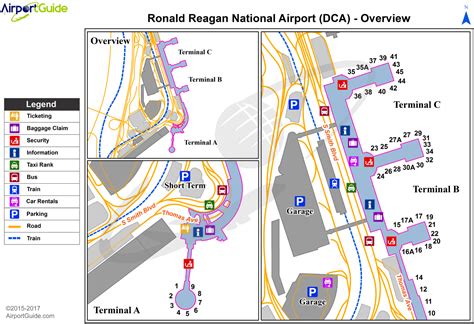 Dca Airport Terminal Map - Long Dark Mystery Lake Map