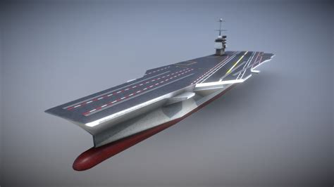 Gerald Ford Aircraft Carrier - Download Free 3D model by Usman Zia (@Uxxman) [3241209] - Sketchfab