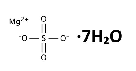 Magnesium Sulfate Chemical Structure