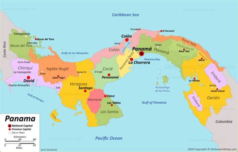 Panama Map | Detailed Maps of Republic of Panama