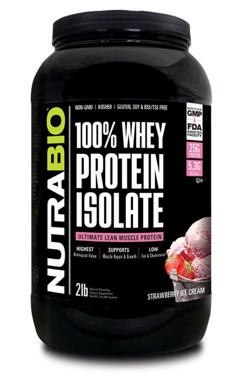 NutraBio 100% Whey Protein Isolate Flavors Get the Upgrade, Starting ...