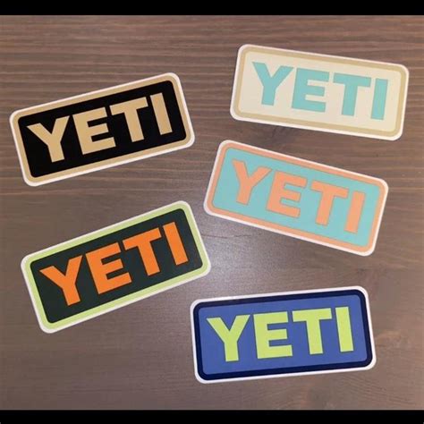 Yeti Multi Stickers | Depop