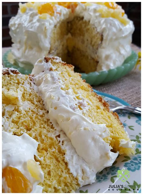 Pig Pickin' Cake Recipe - Julias Simply Southern