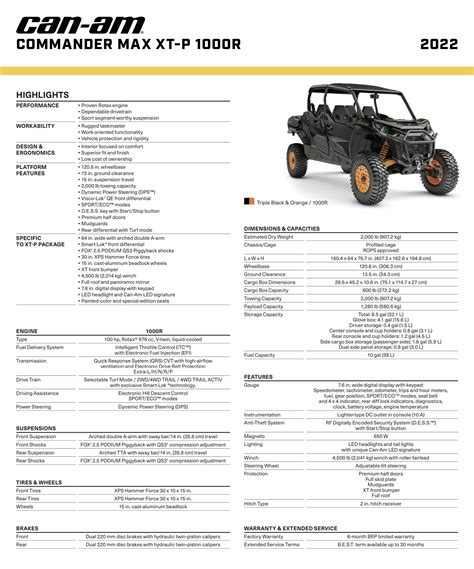 2022 Can-Am Commander Max XT-P - UTV Guide