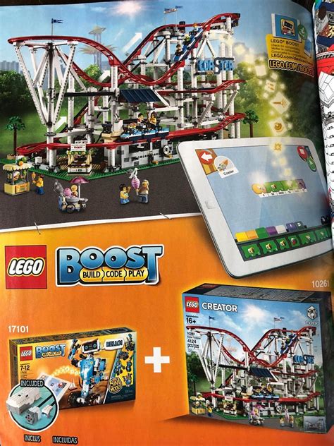 First Box Pics of Lego Creator Expert 10261 Roller Coaster Set includes ...