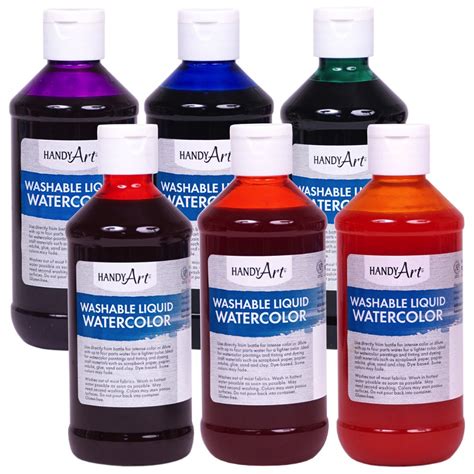 Liquid Watercolor Assortment