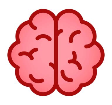 Brain Symbol Vector Icon Human Identity Modern Vector, Human, Identity ...