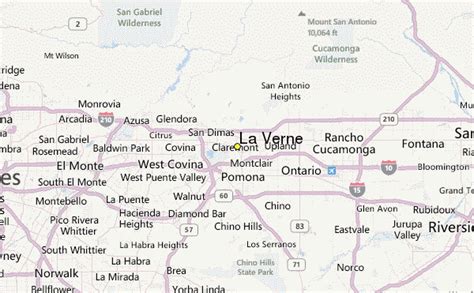 La Verne Weather Station Record - Historical weather for La Verne ...