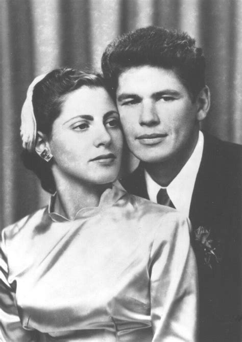 1949 Wedding picture of Charles Bronson and wife, Harriet Tendler ...