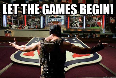 bane - let the games begin memes | quickmeme